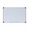 Magnetic Steel Dry Erase Marker Board, 36" x 24", White Surface, Satin Aluminum Frame