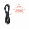 USB to Micro USB Cable, 10 ft, Black - Image 5