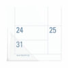 Academic Large Print Desk Pad, 21.75 x 17, White/Blue Sheets, 12 Month (July to June): 2025 to 2026 - Image 2