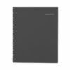DayMinder Academic Monthly Desktop Planner, Twin-Wire Binding, 11 x 8.5, Charcoal Cover, 12-Month (July to June): 2025-2026 - Image 3