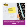Original Recycled Note Pads, 1.5" x 2", Canary Yellow, 100 Sheets/Pad, 12 Pads/Pack - Image 2