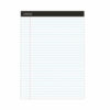 Premium Ruled Writing Pads with Heavy-Duty Back, Wide/Legal Rule, Black Headband, 50 White 8.5 x 11 Sheets, 6/Pack - Image 2