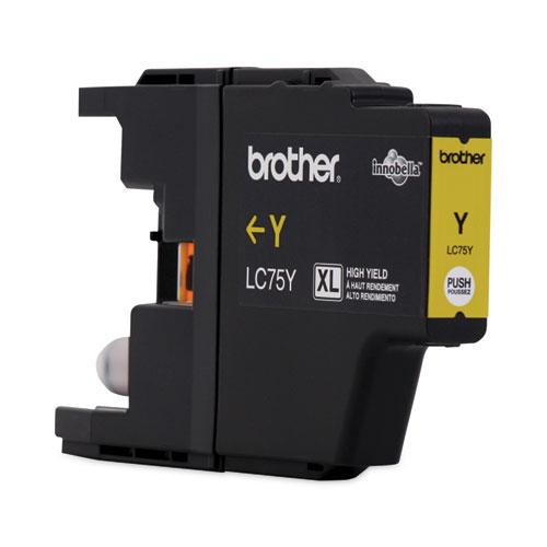 LC75Y Innobella High-Yield Ink, 600 Page-Yield, Yellow - Image 2