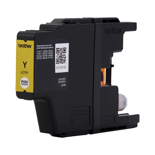 LC75Y Innobella High-Yield Ink, 600 Page-Yield, Yellow - Image 6