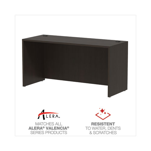 Alera Valencia Series Credenza Shell, 59.13w x 23.63d x 29.5h, Espresso - Image 4