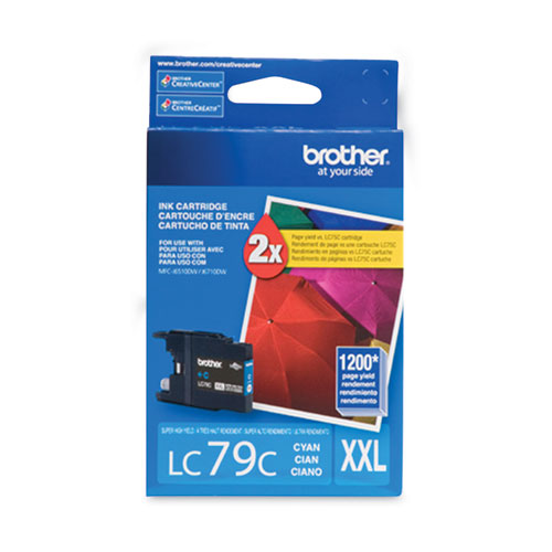 LC79C Innobella Super High-Yield Ink, 1,200 Page-Yield, Cyan - Image 5