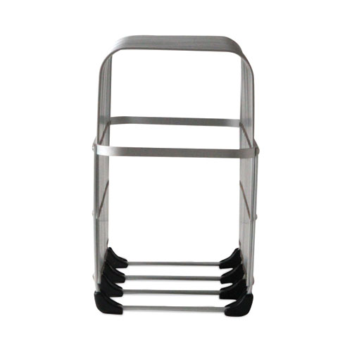 Flexifile Expandable Collator to Organizer, 24 Sections, Letter to Legal Size Files, 6.5" x 10.25" x 10.5", Silver - Image 2