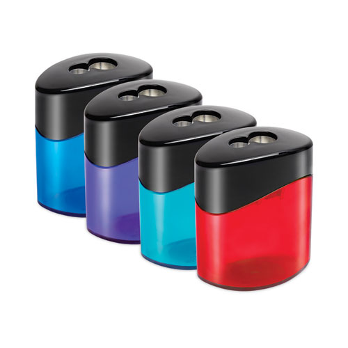 Manual Pencil Sharpener, 2 x 2.75, Randomly Assorted Colors - Image 2