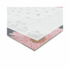 Monthly Desk Pad Calendar, Pink Daisy Artwork, 22 x 17, Pink/White Sheets, Black Binding, 12-Month (Jan to Dec): 2025 - Image 3
