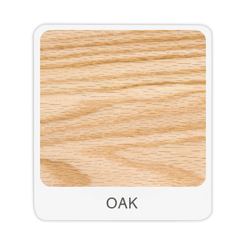 Classroom Book Compartment Science Table, 48w x 24d x 30h, Black ChemGuard High Pressure Laminate (HPL) Top, Oak Base - Image 3