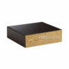 Classroom Science Table, 72w x 24d x 30h, Black ChemGuard High Pressure Laminate (HPL) Top, Oak Base - Image 2