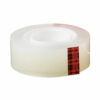 Transparent Tape, 1" Core, 0.75" x 83.33 ft, Transparent, 6/Pack - Image 3