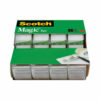 Magic Tape in Handheld Dispenser, 1" Core, 0.75" x 25 ft, Clear, 4/Pack - Image 4