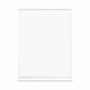 Classic Image Double-Sided Sign Holder, 8.5 x 11 Insert, Clear