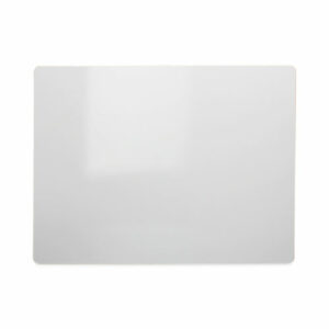 Dry Erase Board, 12" x 9.5", White Surface, 12/Pack