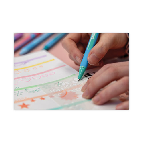 Slider Edge XB Ballpoint Pen, Stick, Extra-Bold 1.4 mm, Assorted Ink and Barrel Colors, 8/Set - Image 10