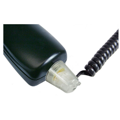 Twisstop Rotating Phone Cord Detangler, Clear - Image 2