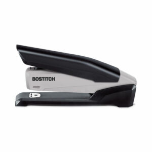 EcoStapler Spring-Powered Desktop Stapler, 20-Sheet Capacity, Gray/Black
