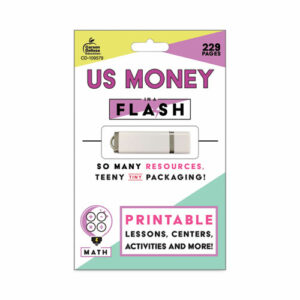 In a Flash USB, US Money, Grades 1 to 3, 229 Pages