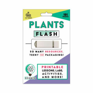 In a Flash USB, Plants, Grades K to 3, 191 Pages