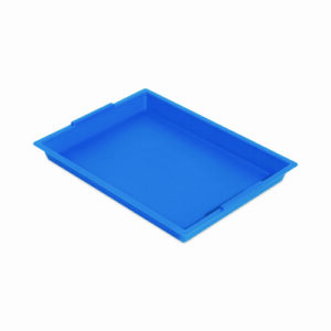 Little Artist Antimicrobial Finger Paint Tray, 16 x 1.8 x 12, Blue