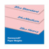 Colors Print Paper, 20 lb Bond Weight, 8.5 x 11, Pink, 500/Ream - Image 8