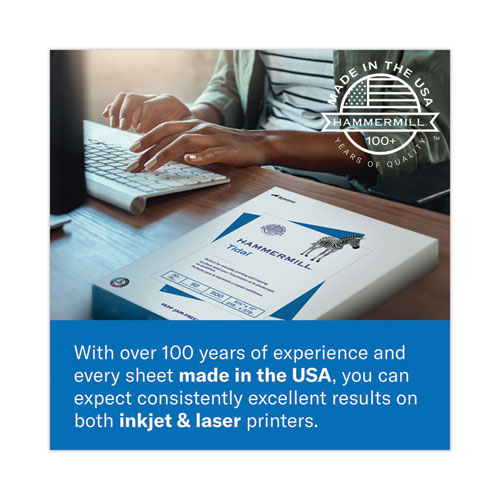 Premium Color Copy Print Paper, 100 Bright, 28 lb Bond Weight, 11 x 17, Photo White, 500/Ream - Image 7