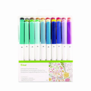 Ultimate Fine Point Porous Point Pen, Stick, Fine 0.4 mm, Assorted Ink Colors, White Barrel, 30/Set