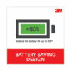 Precise Mouse Pad with Nonskid Repositionable Adhesive Back, 8.5 x 7, Bitmap Design - Image 4