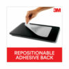 Precise Mouse Pad with Nonskid Repositionable Adhesive Back, 8.5 x 7, Bitmap Design - Image 6