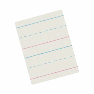 Multi-Program Picture Story Paper, 30 lb Bond Weight, 5/8" Long Rule, Two-Sided, 12 x 18, 250/Pack