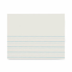 Multi-Program Picture Story Paper, 30 lb Bond Weight, 5/8" Long Rule, One-Sided, 8.5 x 11, 500/Pack