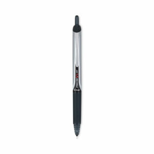 Precise V5RT Rollerball Pen, Retractable, Extra-Fine 0.5 mm, Black Ink, Black Barrel