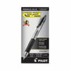 G2 Premium Gel Pen Convenience Pack, Retractable, Extra-Fine 0.38 mm, Black Ink, Smoke/Black Barrel, Dozen - Image 2