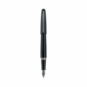 MR Metropolitan Collection Fountain Pen, Medium 1 mm, Black Ink, Black Barrel