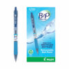 B2P Bottle-2-Pen Recycled Ballpoint Pen, Retractable, Fine 0.7 mm, Blue Ink, Translucent Blue Barrel, Dozen - Image 3