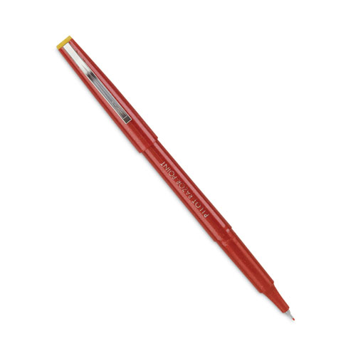 Razor Point Fine Line Porous Point Pen, Stick, Extra-Fine 0.3 mm, Red Ink, Red Barrel, Dozen - Image 4