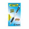 G2 Mechanical Pencil, 0.7 mm, HB (#2), Black Lead, Clear/Black Barrel, Dozen - Image 2