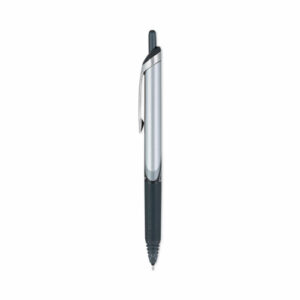 Precise V7RT Rollerball Pen, Retractable, Fine 0.7 mm, Black Ink, Black Barrel