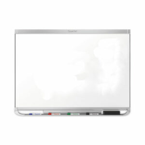Prestige 2 DuraMax Magnetic Porcelain, 48" x 36", White Surface, Silver Aluminum/Plastic Frame