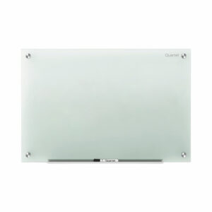 Infinity Magnetic Glass Marker Board, 72" x 48", White Surface