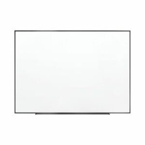 Fusion Nano-Clean Magnetic Whiteboard, 48" x 36", White Surface, Satin Aluminum Frame