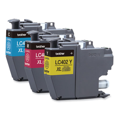 LC402XL3PKS High-Yield Ink, 1,500 Page-Yield, Cyan/Magenta/Yellow - Image 4