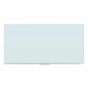 Glass Dry Erase Board, 96" x 48" (Actual Size: 95" x 47"), White Surface