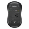 M310 Wireless Mouse, 2.4 GHz Frequency/30 ft Wireless Range, Left/Right Hand Use, Silver/Black - Image 5