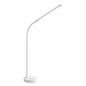 Resi LED Desk Lamp, Gooseneck, 18.5" High, White