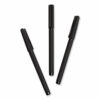 Catalina Soft Touch Porous Point Pen, Stick, Fine 0.7 mm, Black Ink, Black Barrel, Dozen - Image 6