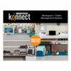 Konnect Desk Organizer and Cable Management Five-Piece Kit, Plastic, Black - Image 6