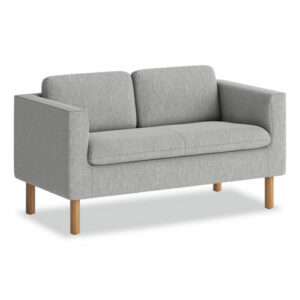 Parkwyn Series Loveseat, 53.5" x 26.75" x 29", Light Gray