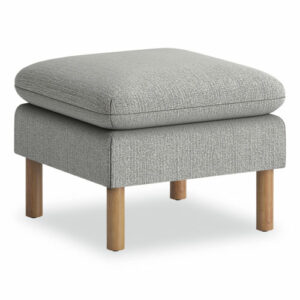 Parkwyn Series Ottoman, 23" x 23" x 17.5", Gray